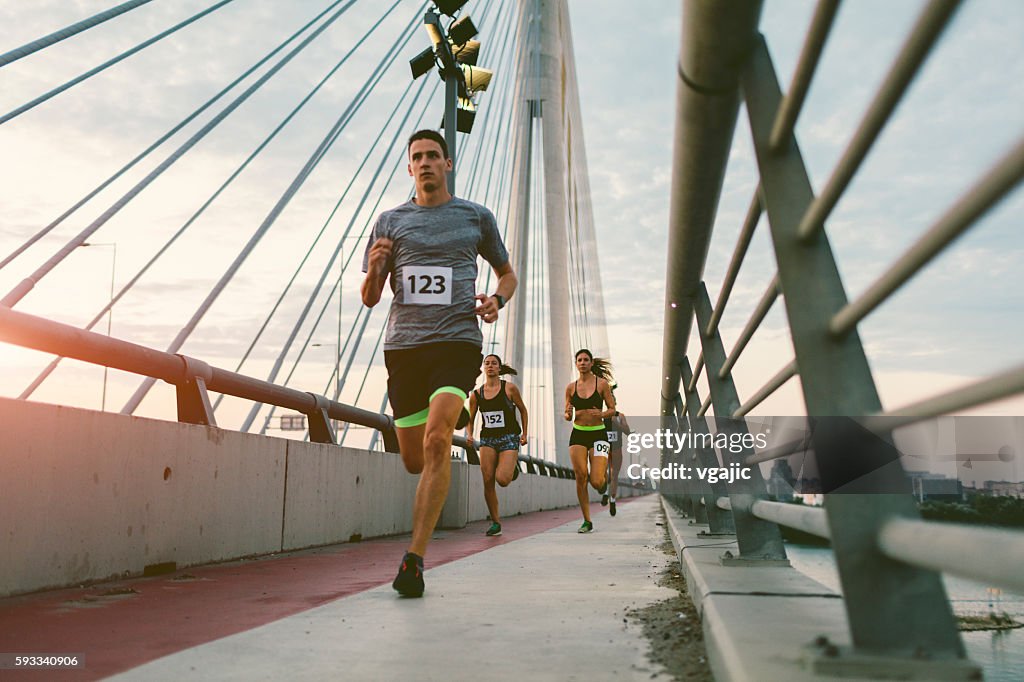 Marathon Runners.