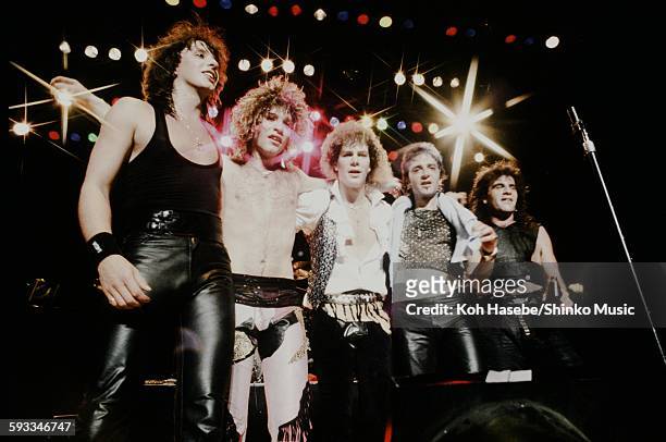Bon Jovi live at Nakano Sun Plaza Hall, Tokyo, April 20, 1985.
