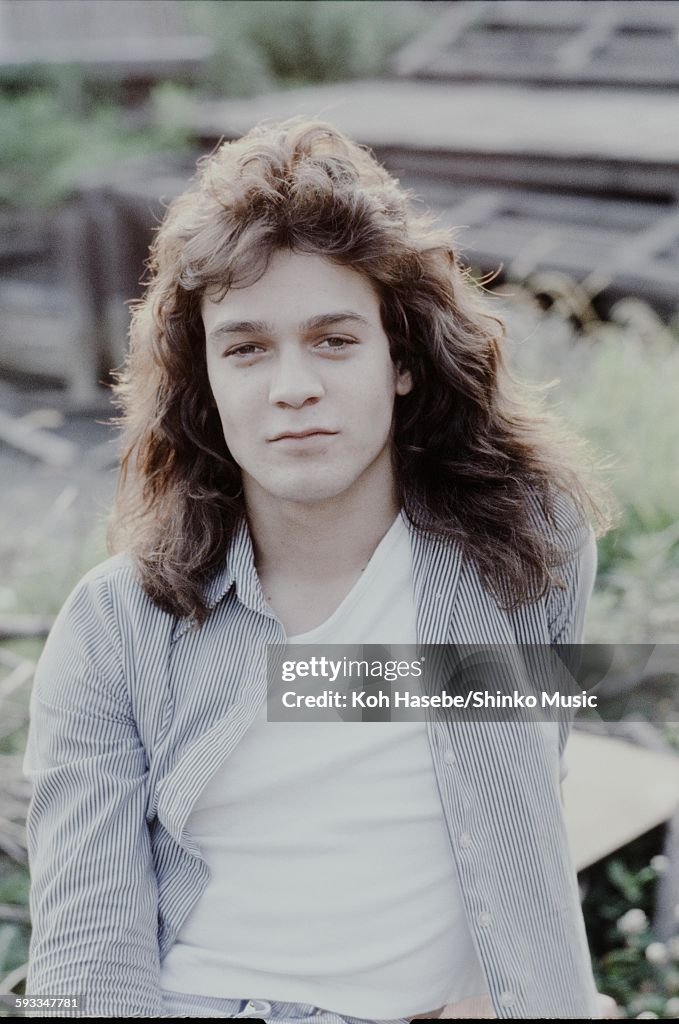 Edward Van Halen Van Halen In The Scene Of A Rural Area