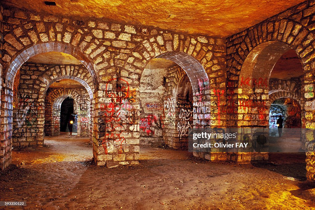 Visit to the Catacombs in Paris