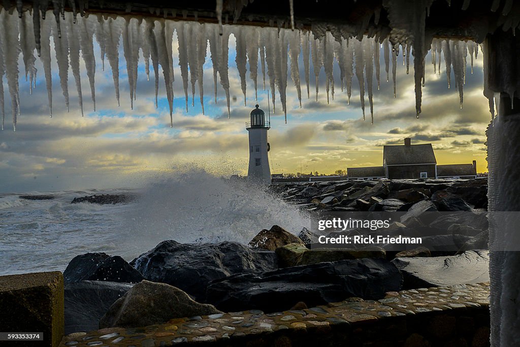 Nor'easter in Scituate, MA