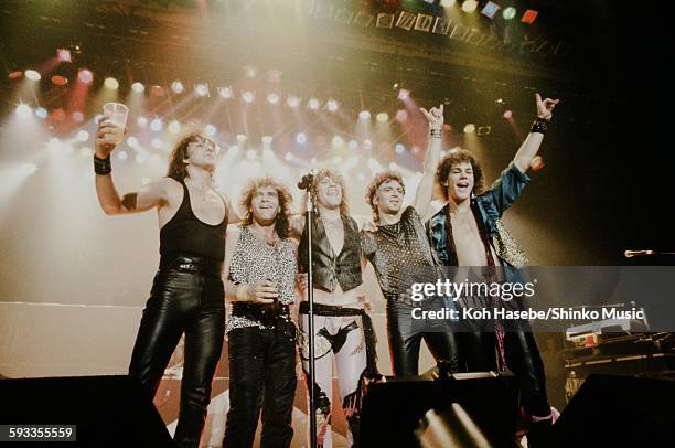 Bon Jovi live at Nakano Sun Plaza, Tokyo, April 20, 1985.