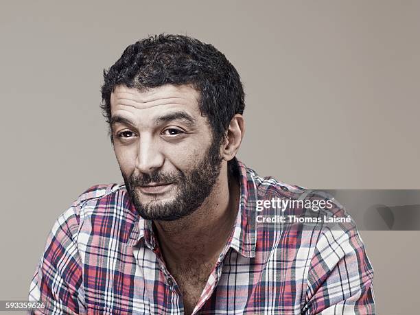 Actor Ramzy Bedia is photographed for Self Assignment on February 4, 2011 in Paris, France.