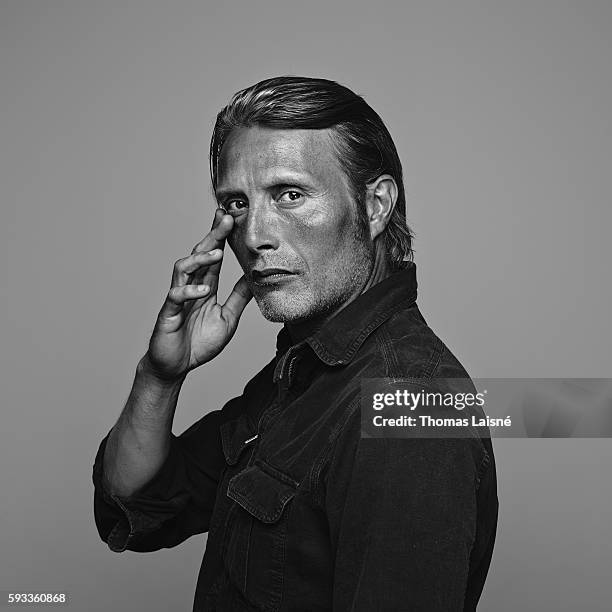 Actor Mads Mikkelsen is photographed for Self Assignment on May 17, 2013 in Cannes, France.