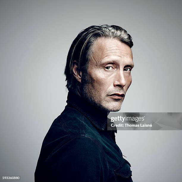 Actor Mads Mikkelsen is photographed for Self Assignment on May 17, 2013 in Cannes, France.