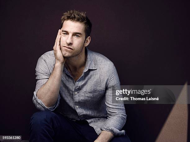 Actor Scott Speedman is photographed for Self Assignment on May 17, 2014 in Cannes, France.