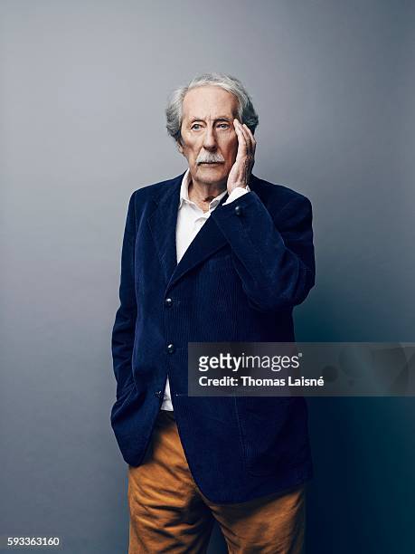 Actor Jean Rochefort is photographed for Self Assignment on June 22, 2015 in Paris, France.