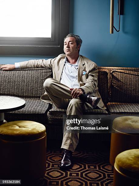 Director Paolo Sorrentino is photographed for Self Assignment on June 29, 2015 in Paris, France.