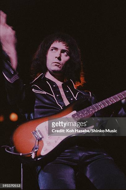 Rainbow Ritchie Blackmore live at Nippon Budokan, Tokyo, January 1978.