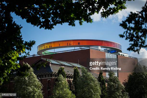 August 8: ARoS Aarhus Art Museum features a rainbow panorama on the roof. More than 30 young people left this port city of 330,000 for Syria, forcing...
