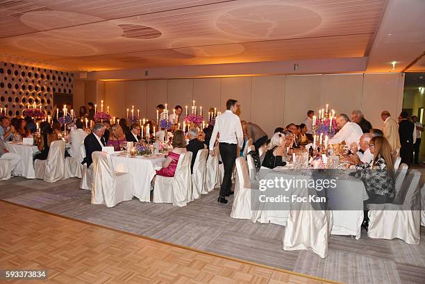 General view of atmosphere during the Massimo Gargia Birthday Party at Hotel de Paris of Saint Tropez on August 21, 2016 in Saint-Tropez, France.