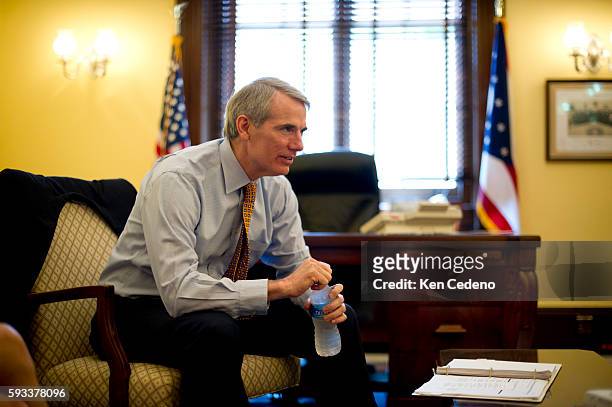 Sen. Rod Portman, during a meeting with Lori Garver, NASA Deputy Administrator on Capitol Hill in Washington DC. June 8, 2011. Portman served on the...