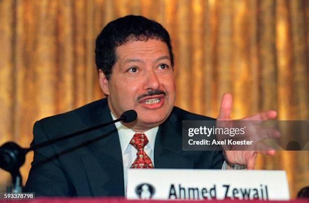 Zewail Research Work Example 105 Ahmed Zewail Photos & High Res Pictures - Getty Images