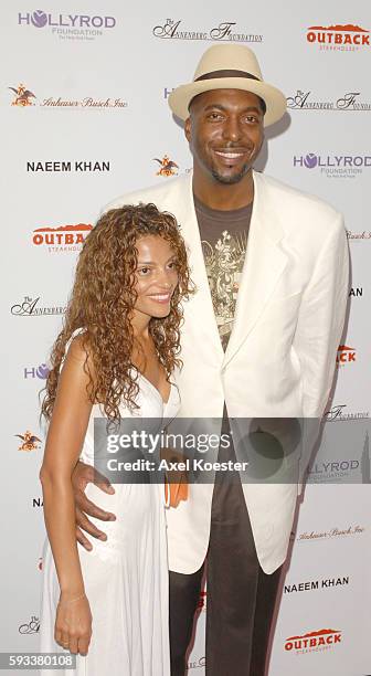 John Salley and Natasha Duffy arrive to the 9th Annual DesignCare 2007 fundraiser to benefit those battling debilitating disease and life...