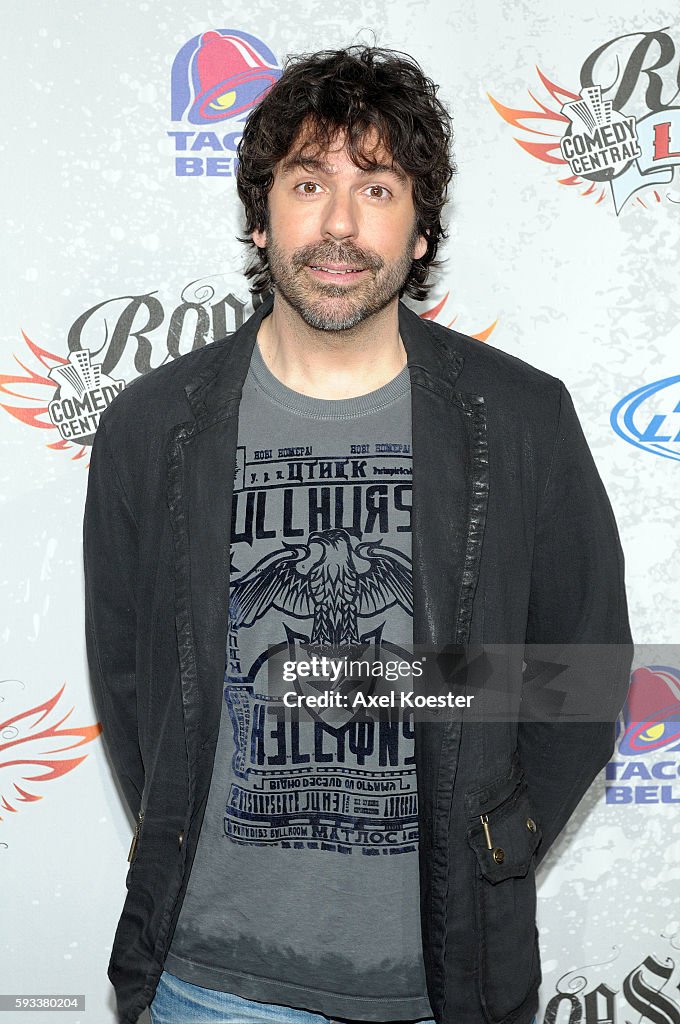 Greg Giraldo Roast Larry The Cable Guy "Greg Giraldo arrives to the Comedy Central Roast of Larry The Cable