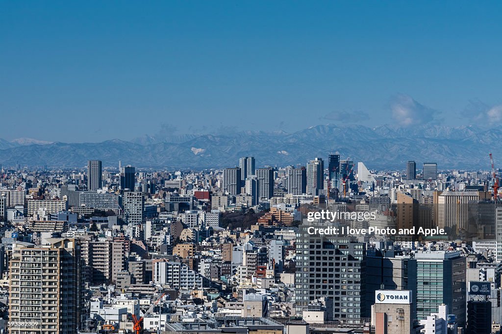 Tokyo city view