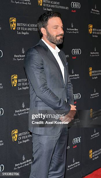 Ben Affleck arrives at the British Academy of Film and Television Arts Los Angeles Annual Awards Season Tea Party held at The Four Seasons Hotel in...