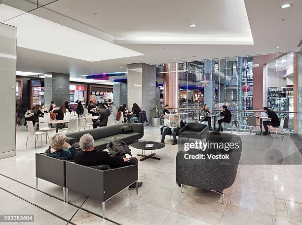 trump towers shopping mall in istanbul - food court stock pictures, royalty-free photos & images