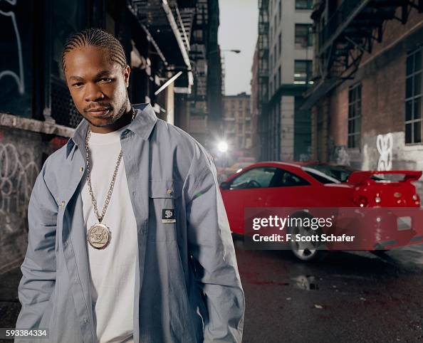 Xzibit Rapper Chain Rapper Xzibit is photographed for a calendar in 2004 in New York City ...