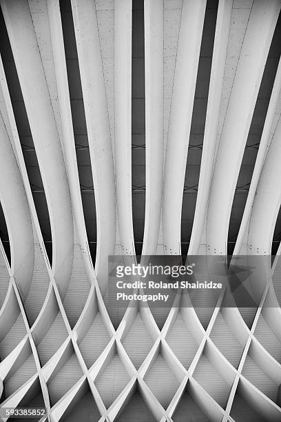 study of patterns and lines - architectonisch element stockfoto's en -beelden