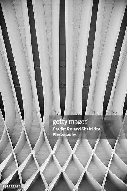 study of patterns and lines - architectural detail stock pictures, royalty-free photos & images