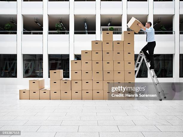 Stack Box Ceo Boxes Stacked Office Photos and Premium High Res Pictures - Getty Images