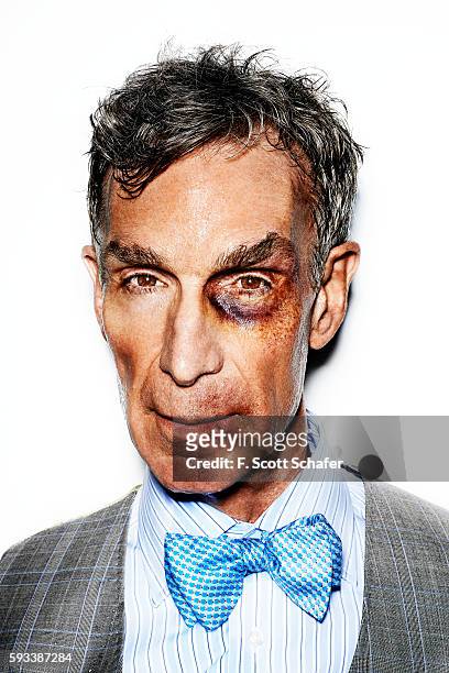 Scientist Bill Nye is photographed for Popular Science on July 7, 2014 in New York City. PUBLISHED IMAGE.