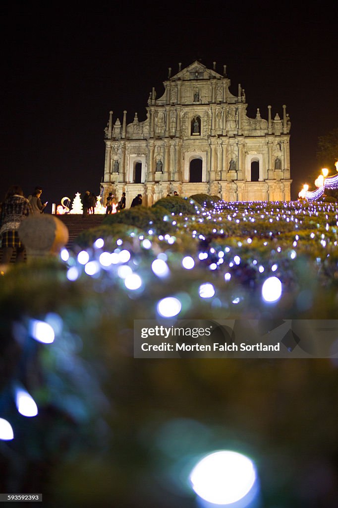 St. Paul's Cathedral in Macau