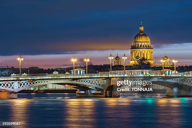 saint isaac's cathedral , saint petersburg - st petersburg florida stock pictures, royalty-free photos & images
