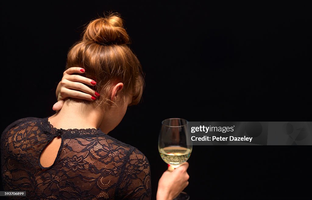 Alcoholic women with depression