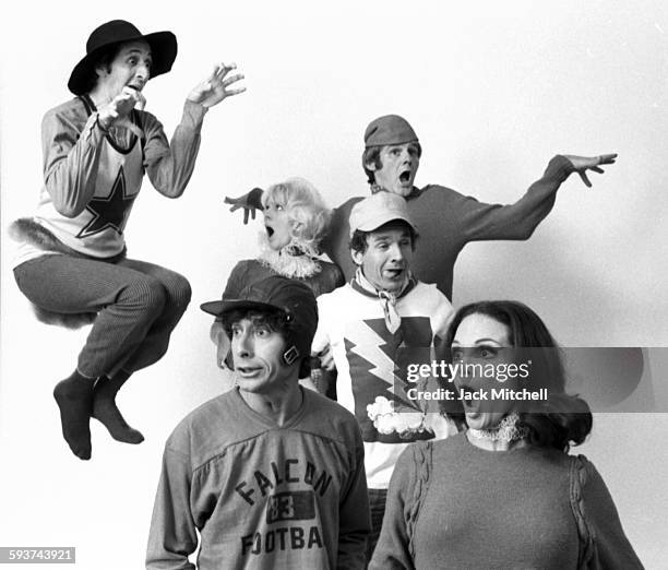 Valerie Harper starring in Paul Sills' Story Theatre on Broadway in 1970.