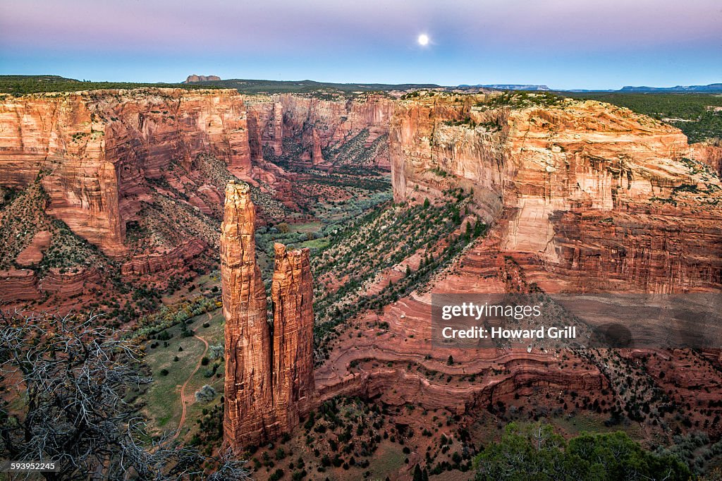 Spider Rock, canyon de Chelly