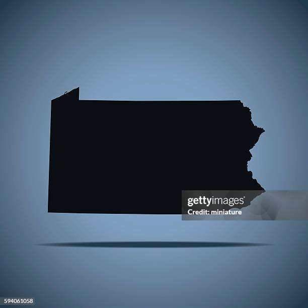 State Pa 42 Pennsylvania State Graphic High Res Illustrations - Getty Images