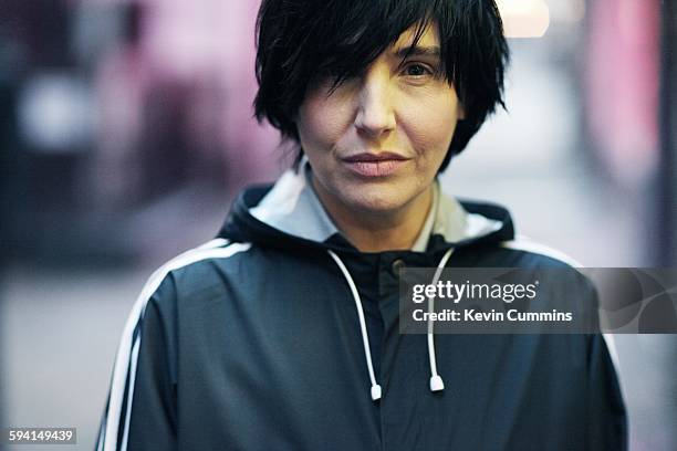 Scottish musician Sharleen Spiteri of Texas, portrait, Soho, London, United Kingdom, 27th November 2014.