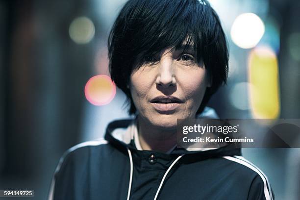 Scottish musician Sharleen Spiteri of Texas, portrait, Soho, London, United Kingdom, 27th November 2014.