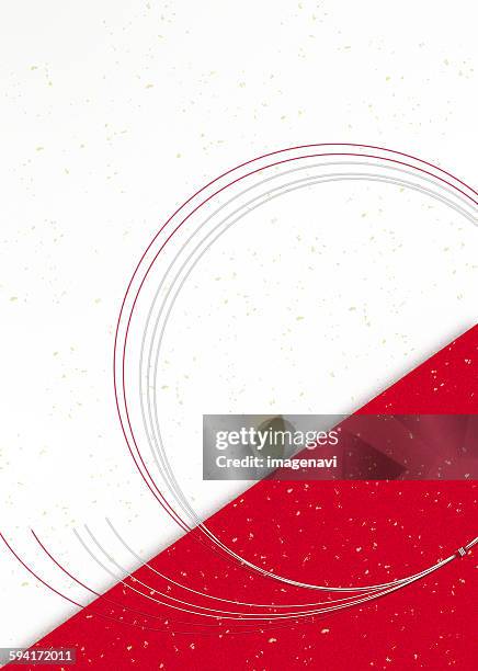 oriental background in red and white color - mizuhiki stock illustrations