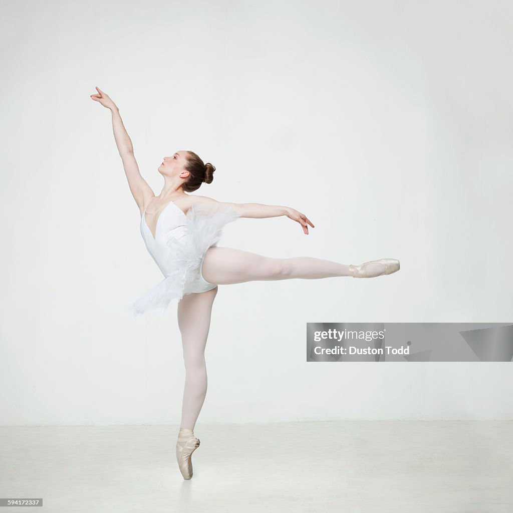 Pattern Shot Ballet Studio Shot Of Ballet Dancer High-Res Stock Photo - Getty Images