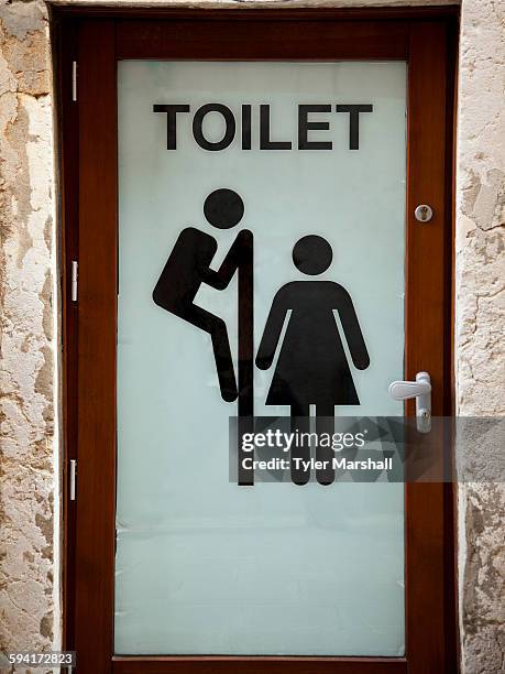 Wc Sign Fun 99 Funny Toilet Signs Stock Photos, High-Res Pictures, and Images ...