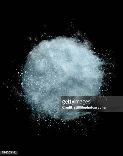 snowball explosion - snowball stock pictures, royalty-free photos & images