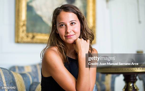 Irene Escolar attends the International Menendez Pelayo University on August 8, 2016 in Santander, Spain.