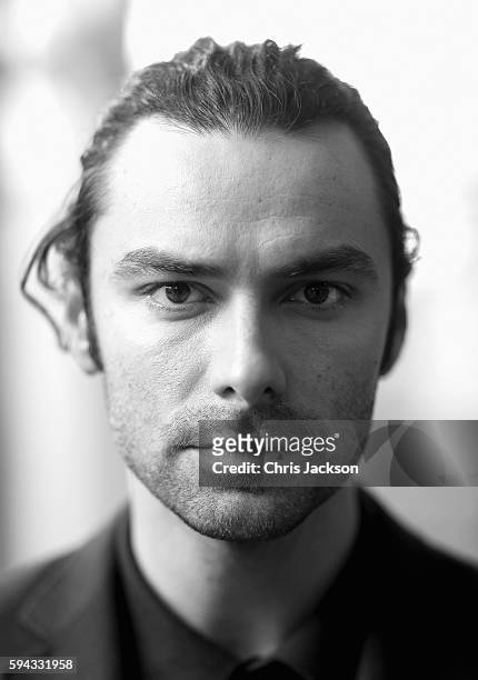 Actor Aidan Turner poses for a portrait at the Poldark Series 2 Preview Screening at the BFI on August 22, 2016 in London, England.