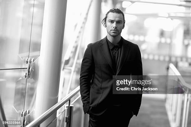 Actor Aidan Turner poses for a portrait at the Poldark Series 2 Preview Screening at the BFI on August 22, 2016 in London, England.