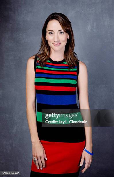 Actress Bree Turner of "Grimm" is photographed for Los Angeles Times at San Diego Comic Con on July 22, 2016 in San Diego, California.