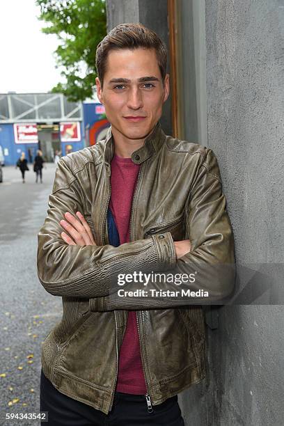 German actor Timothy Boldt during the Daily Soap 'Unter uns' Summer Event - Fan Meeting on August 22, 2016 in Cologne, Germany.