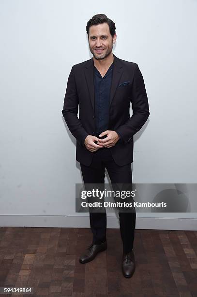 Edgar Ramirez attends the "Hands Of Stone" U.S. Premiere after party at The Redbury New York on August 22, 2016 in New York City.