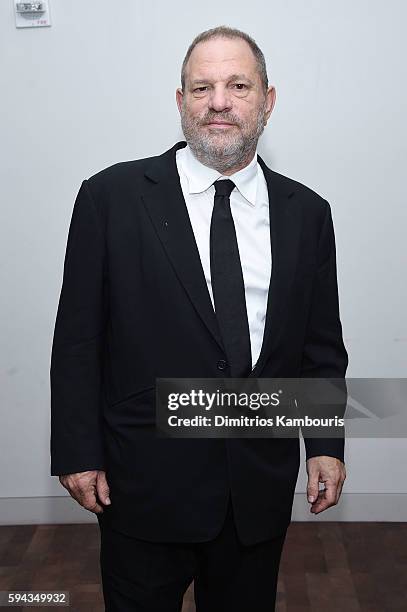 Harvey Weinstein attends the "Hands Of Stone" U.S. Premiere after party at The Redbury New York on August 22, 2016 in New York City.