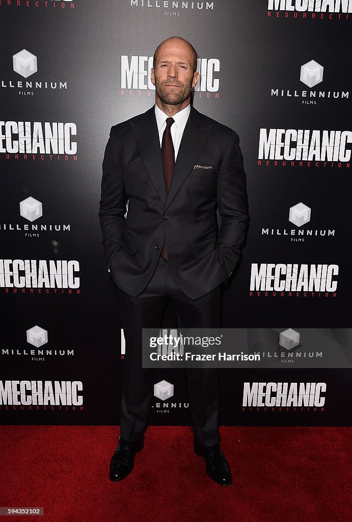 Premiere Of Summit Entertainment's "Mechanic: Resurrection" - Arrivals