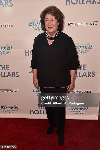 Actress Margo Martindale attends a Los Angeles Special Presentation of Sony Pictures Classics' "The Hollars" at Linwood Dunn Theater on August 22,...