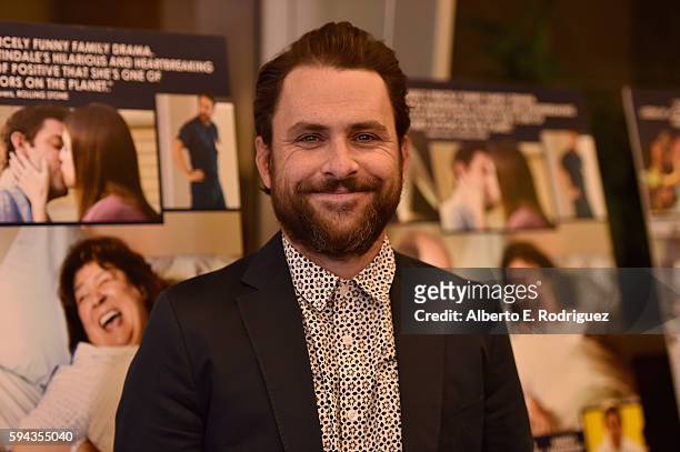 Actor Charlie Day attends a Los Angeles Special Presentation of Sony Pictures Classics' "The Hollars" at Linwood Dunn Theater on August 22, 2016 in...