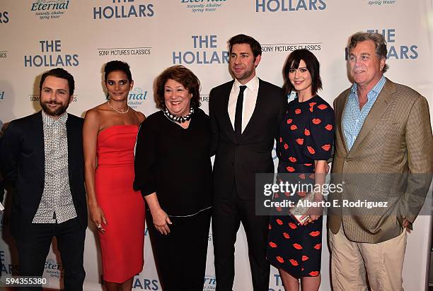 Actors Charlie Day, Ashley Dyke, Margo Martindale, director/actor John Krasinski, actress Mary Elizabeth Winstead and Co-President of Sony Pictures...